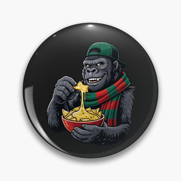 Item preview, Nacho Gorilla – Urban Foodie Streetwear Aesthetic Art designed and sold by ColorSplash123.