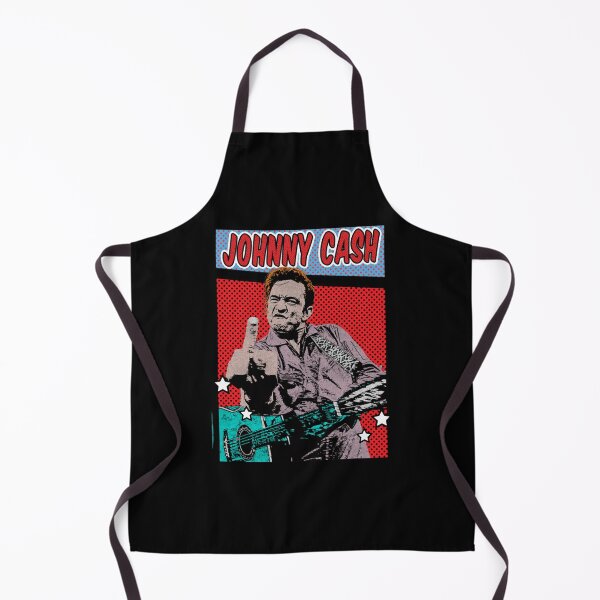 Item preview, Johnny Cash Middle Finger Pop Art Comic Style  designed and sold by Elarabyonline.
