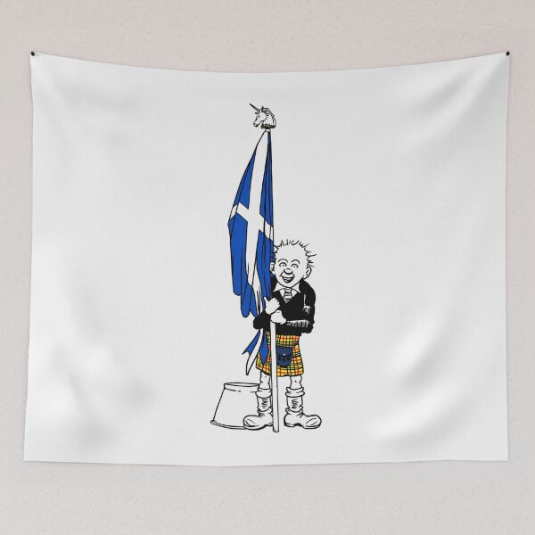 Item preview, Scotlandd The Bravee designed and sold by okCliveo.