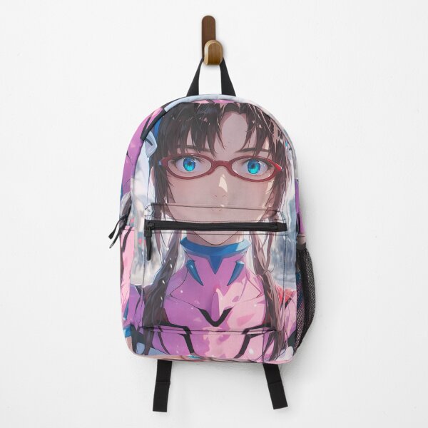 Item preview, Mari Makinami Neon Genesis Evangelion Glasses Blue Eyes City Rainy designed and sold by mildaclairmo.