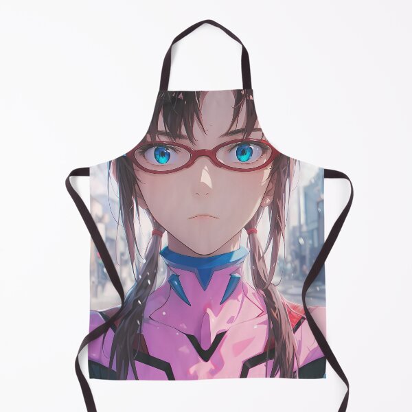 Item preview, Mari Makinami Neon Genesis Evangelion Glasses Blue Eyes City Rainy designed and sold by mildaclairmo.