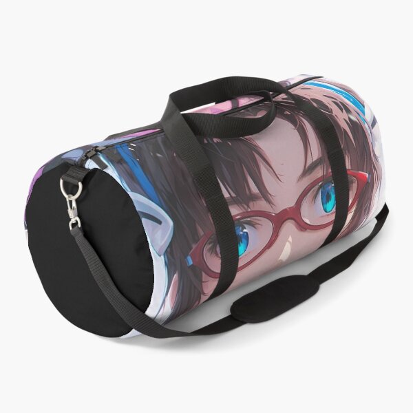 Item preview, Mari Makinami Neon Genesis Evangelion Glasses Blue Eyes City Rainy designed and sold by mildaclairmo.