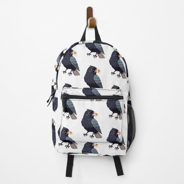 Item preview, Cute Little Crow with a Daisy designed and sold by LauraMK.
