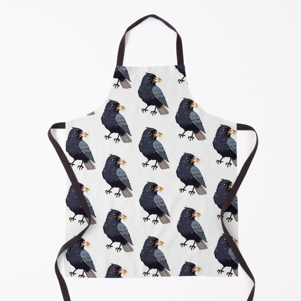 Item preview, Cute Little Crow with a Daisy designed and sold by LauraMK.