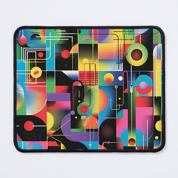 Item preview, Retro 1960's Colorfully Vibrant Abstract Geometric Designs designed and sold by DEC02.