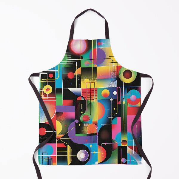 Item preview, Retro 1960's Colorfully Vibrant Abstract Geometric Designs designed and sold by DEC02.