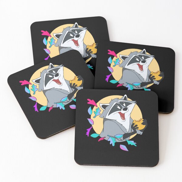 Item preview, Meeko With Biscuit Classic designed and sold by Elarabyonline.