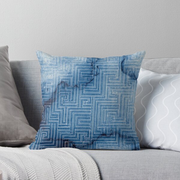 Item preview, Azure Grecian Meander designed and sold by optimusprime39.