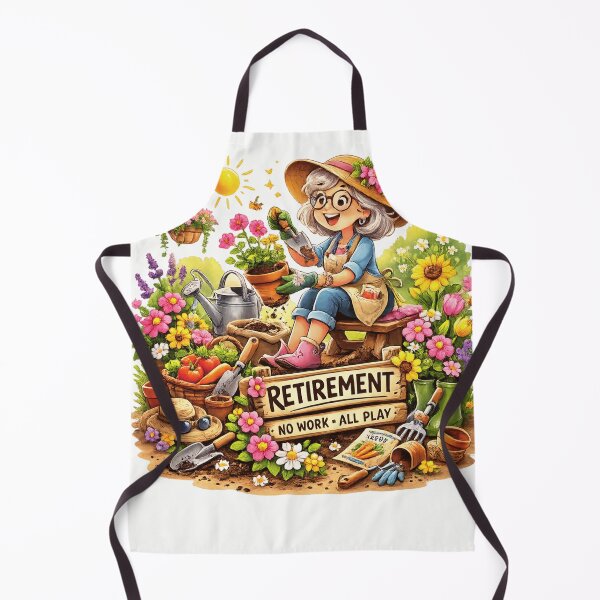 Item preview, Cute Retirement Gardening  designed and sold by ttuniques.