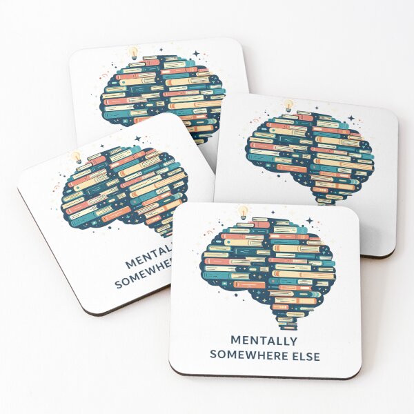 Item preview, Read books mentally somewhere else designed and sold by trendie-tees.