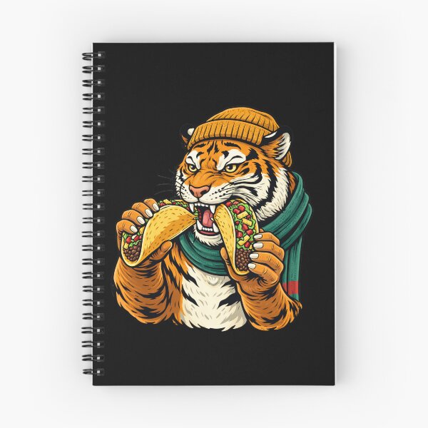Item preview, Taco Tiger – Urban Streetwear Foodie Aesthetic Art designed and sold by ColorSplash123.
