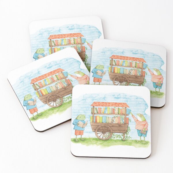 Item preview, Library on Wheels designed and sold by genoveva ilustracion.