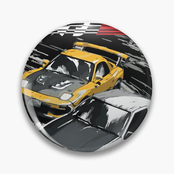 Item preview, Mountain Drift Racing Initial D Tandems Ae86 Vs Fd Rx-7 designed and sold by ClaudineCarlier.