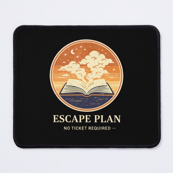Item preview, Books escape the plan designed and sold by trendie-tees.