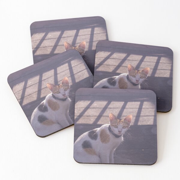 Item preview, Cute Spotted Cat designed and sold by ROSE ANN BANILAR.