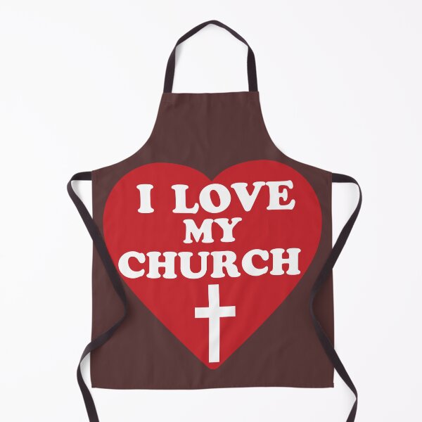 Item preview, I Love My Church designed and sold by Praytastic.
