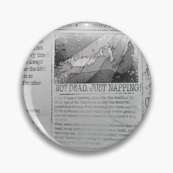 Item preview, Tabby Times Funny Cat Newspaper - Humorous Feline Parody designed and sold by TheArtOfTreble.