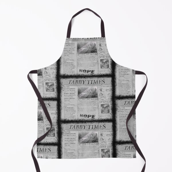Item preview, Tabby Times Funny Cat Newspaper - Humorous Feline Parody designed and sold by TheArtOfTreble.