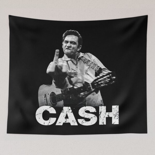 Artikelvorschau, Johnny Cash Mittelfinger entworfen und verkauft von rskuniversal.