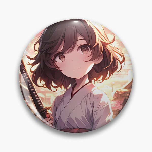 Item preview, Yukari Akiyama Girls Und Panzer Sunset Yukata Chibi designed and sold by TanglenRabbit.