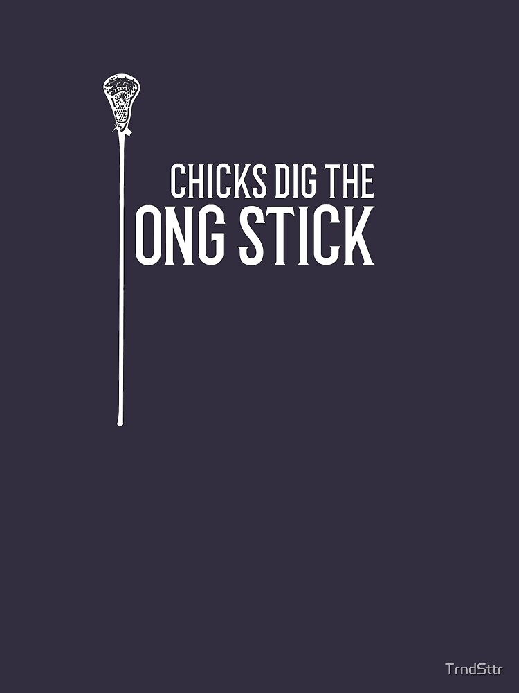 "Gift for Lacrosse Defense or Long Stick Middie" Tshirt by TrndSttr