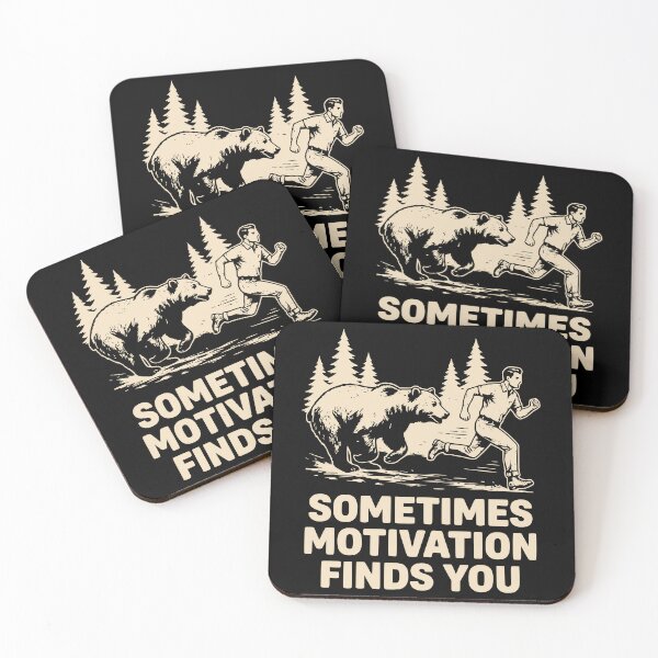 Item preview, Sometimes Motivation Finds You designed and sold by kittyonmyofoot.