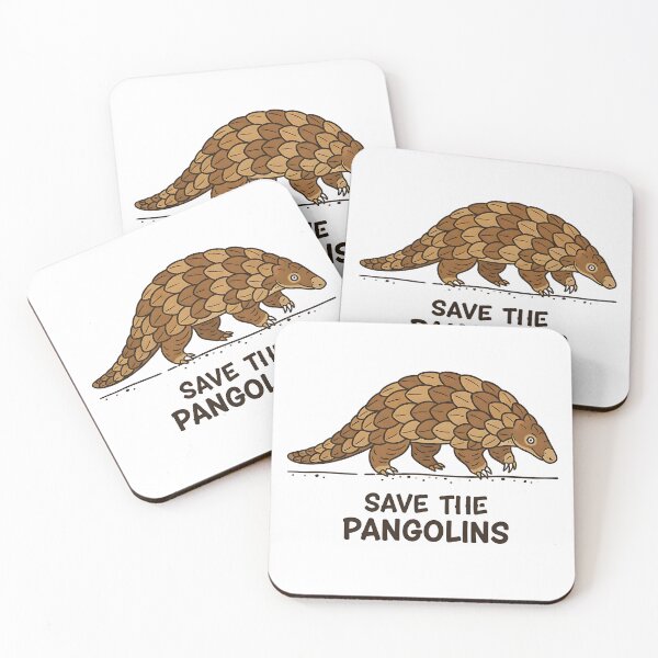 Item preview, Save the Pangolins designed and sold by kittyonmyofoot.