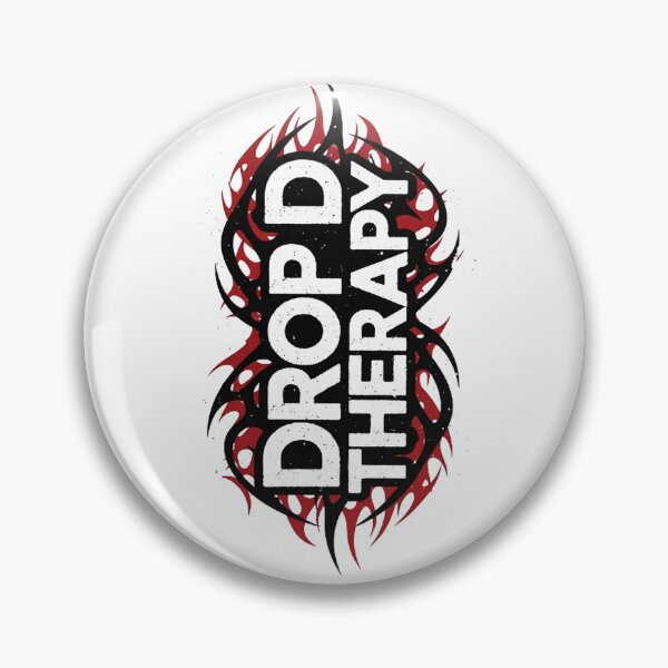 Item preview, Drop D Therapy – Y2K Nu Metal Inspired Heavy Music Design 2 designed and sold by FlamaC.