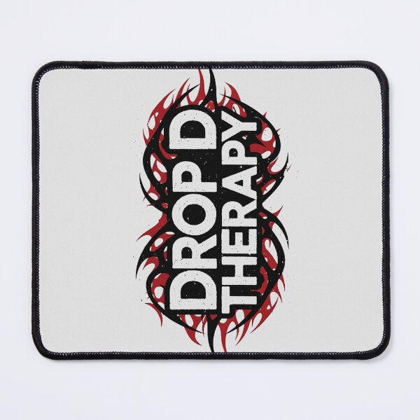 Item preview, Drop D Therapy – Y2K Nu Metal Inspired Heavy Music Design 2 designed and sold by FlamaC.