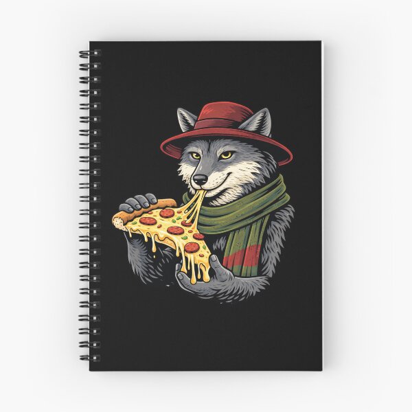 Item preview, Pizza Wolf – Urban Street Food Aesthetic Art designed and sold by ColorSplash123.