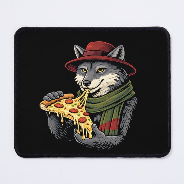 Item preview, Pizza Wolf – Urban Street Food Aesthetic Art designed and sold by ColorSplash123.