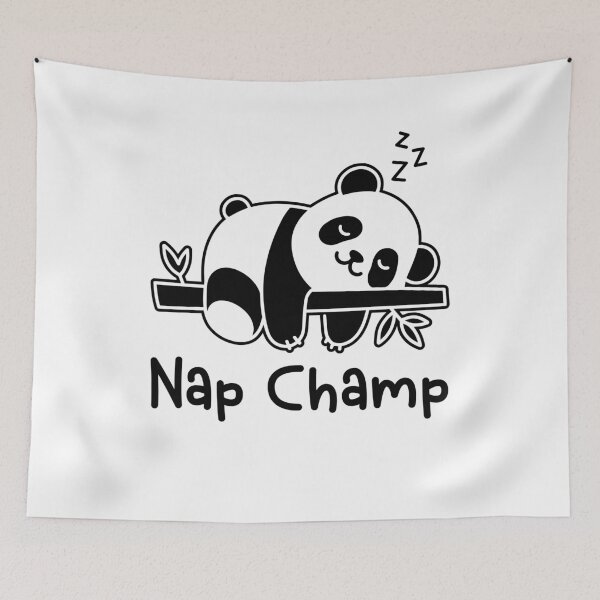 Item preview, Tired Dad - Nap Champ Funny Lazy Panda Bear Sleeping designed and sold by gunaone-design.