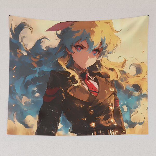 Item preview, Nia Teppelin Gurren Lagann Blonde Uniform Firelight Epic designed and sold by mildaclairmo.