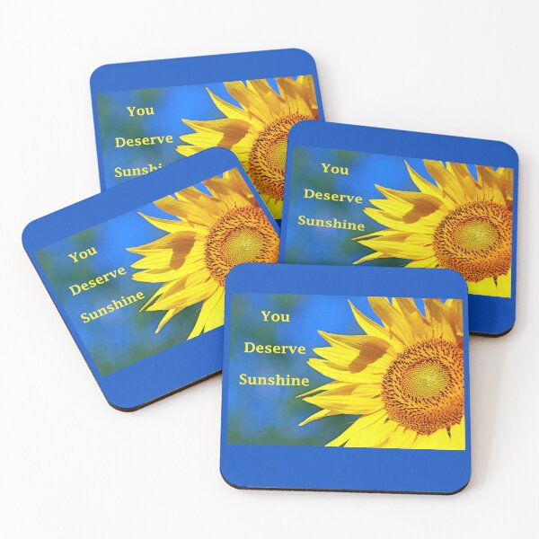 Item preview, You Deserve Sunshine designed and sold by Deb Oppermann.