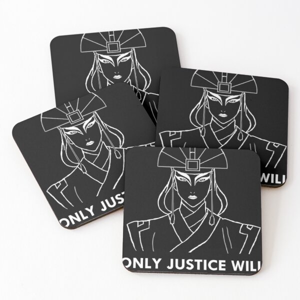 Item preview, Avatar Kyoshi - Only Justice Will Bring Peace (White Print) designed and sold by SuzanneLombard.