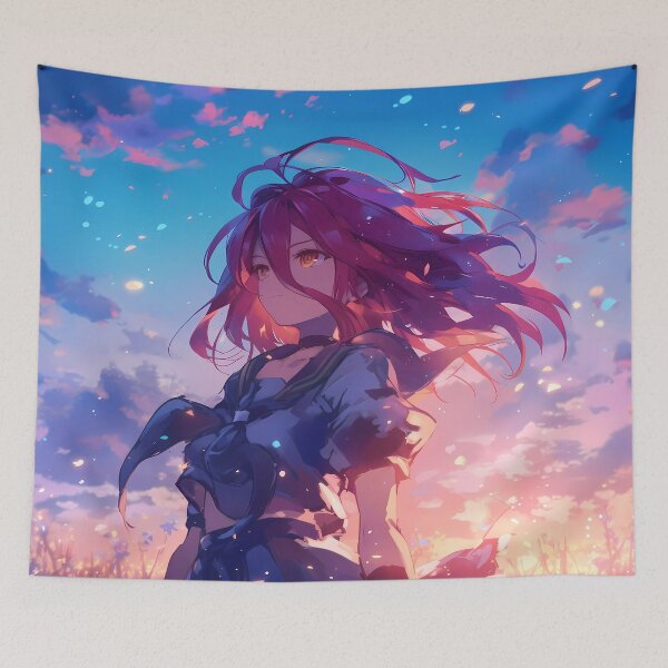 Item preview, Stephanie Dola No Game No Life Sunset Meadow Glow designed and sold by mildaclairmo.