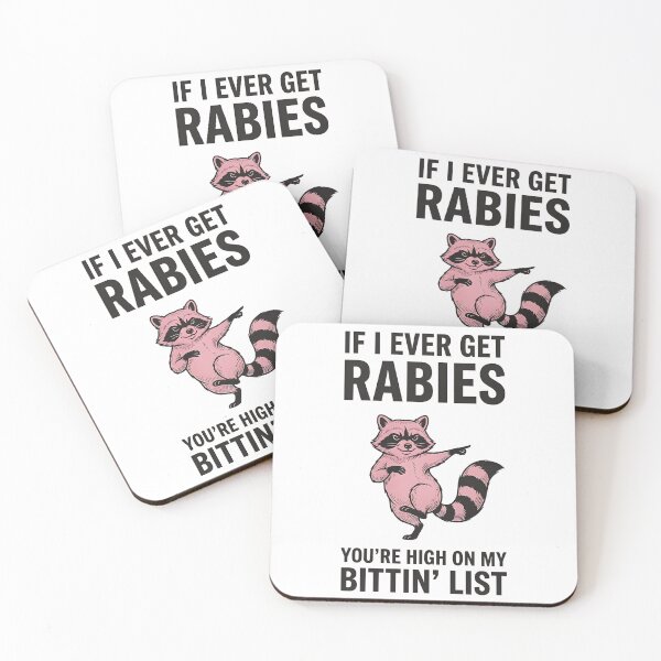 Item preview, If I Ever Get Rabies – Bittin’ List designed and sold by kittyonmyofoot.