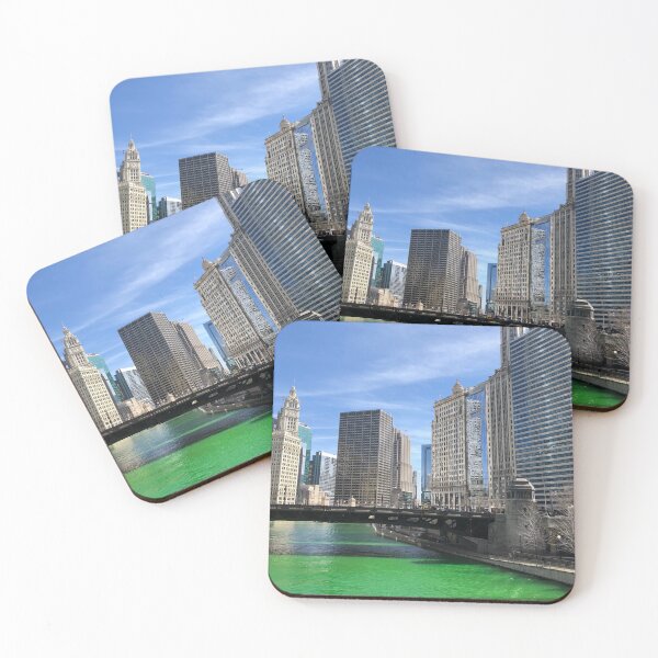 Item preview, Official Chicago St. Patrick's Day 2026 Green River Commemorative Art designed and sold by CertainTees Clothing & Accessories .