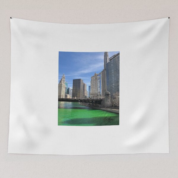 Item preview, Official Chicago St. Patrick's Day 2026 Green River Commemorative Art designed and sold by CertainTees Clothing & Accessories .