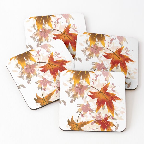 Item preview, Watercolor Autumn Maple Leaves - Falling Fall Foliage Pattern designed and sold by TheArtOfTreble.