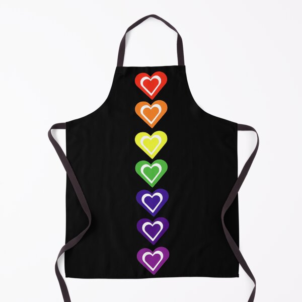 Item preview, Rainbow hearts designed and sold by Mountain-Point.