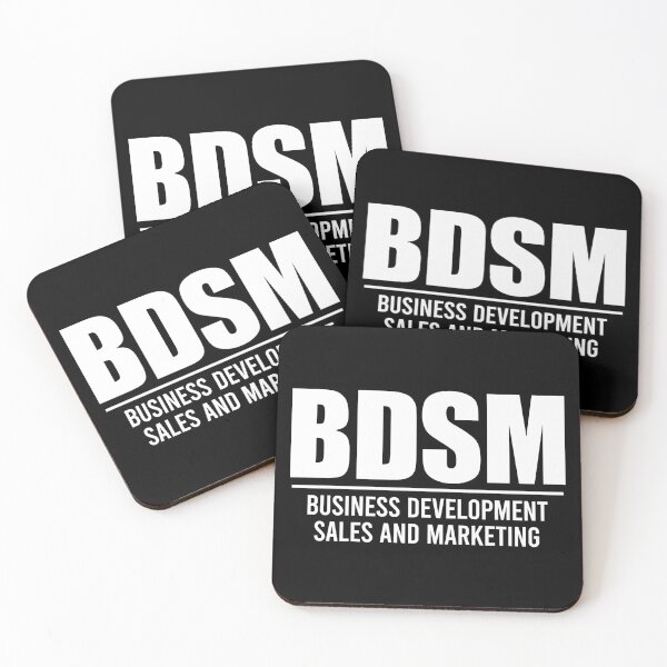 Item preview, BDSM Business Development Sales and Marketing - Funny Worker Adult Humor designed and sold by novelliamaera.