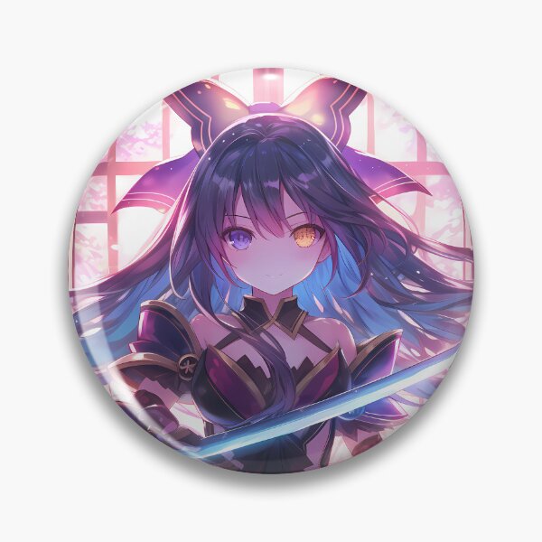 Item preview, Tohka Yatogami Date A Live Neon Fantasy Glow Under Cherry Blossoms designed and sold by TanglenRabbit.