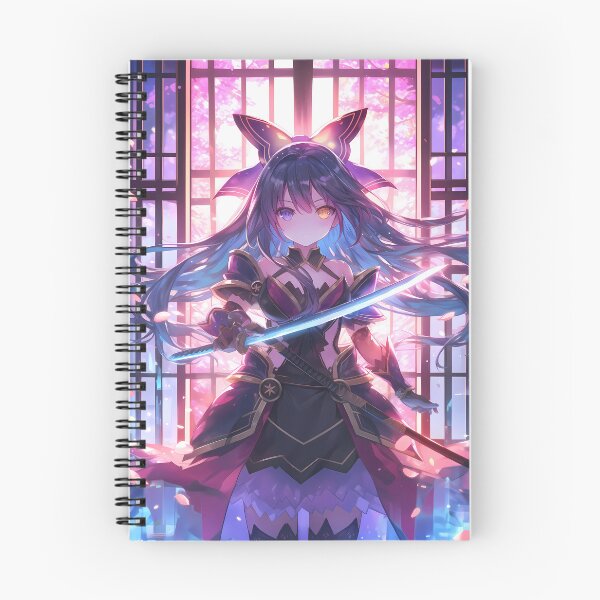 Item preview, Tohka Yatogami Date A Live Neon Fantasy Glow Under Cherry Blossoms designed and sold by TanglenRabbit.