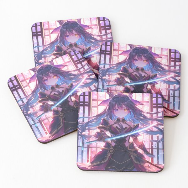 Item preview, Tohka Yatogami Date A Live Neon Fantasy Glow Under Cherry Blossoms designed and sold by TanglenRabbit.