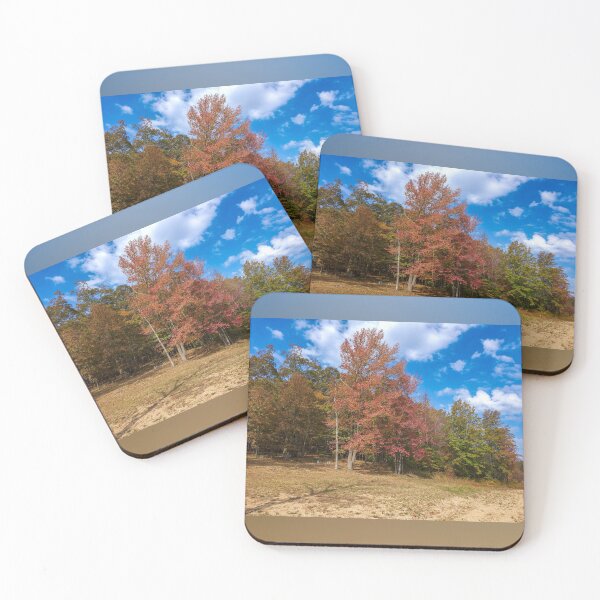 Item preview, Autumn Trees at Lake Wappapello State Park designed and sold by Blossom-Breeze.