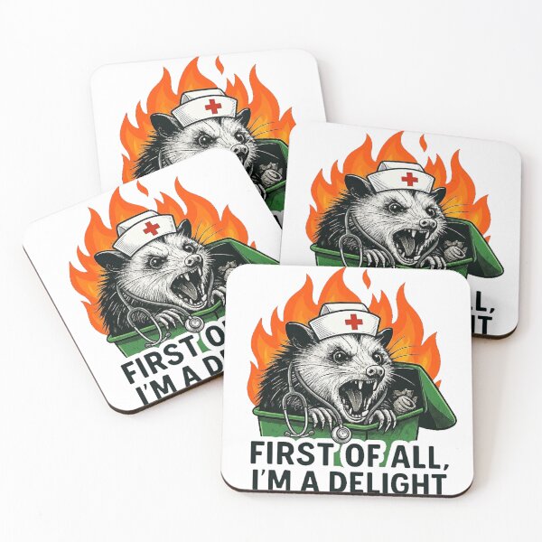 Item preview, First Of All Im A Delight, Nurse Funny First Of All Im A Delight designed and sold by erkinmaddison.