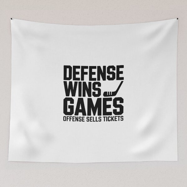 Item preview, Defense Wins Games Hockey Dad Shirt – Offense Sells Tickets Proud Hockey Father Tee designed and sold by Babinooart.