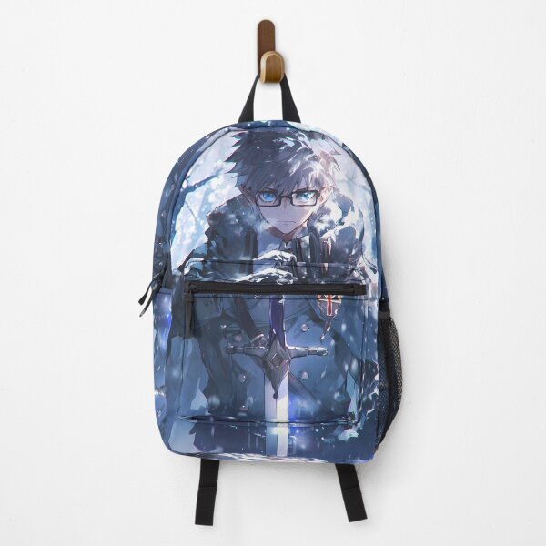 Item preview, Yukio Okumura Blue Exorcist Winter Snowfall Serious Blue Eyes designed and sold by mildaclairmo.