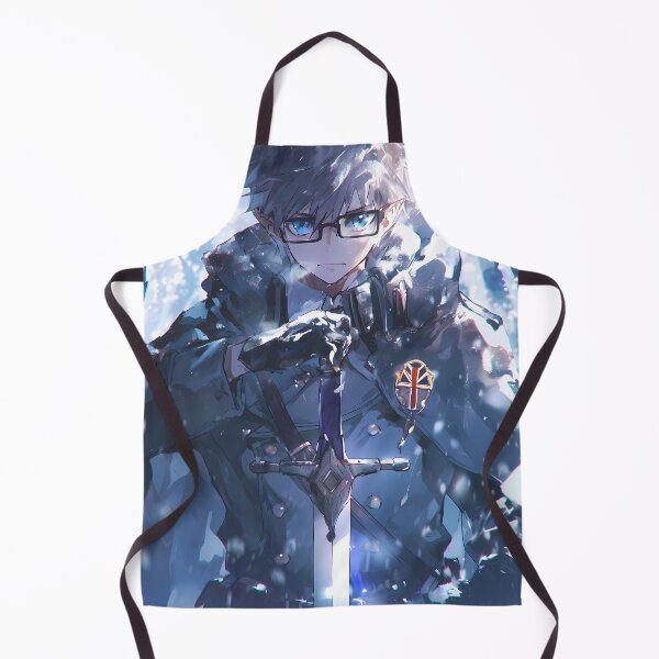 Item preview, Yukio Okumura Blue Exorcist Winter Snowfall Serious Blue Eyes designed and sold by mildaclairmo.